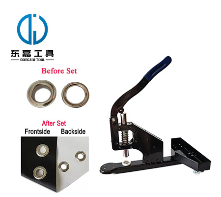 Manual Eyelet Machine for Flexible Banner and Digital Printings DJG16012